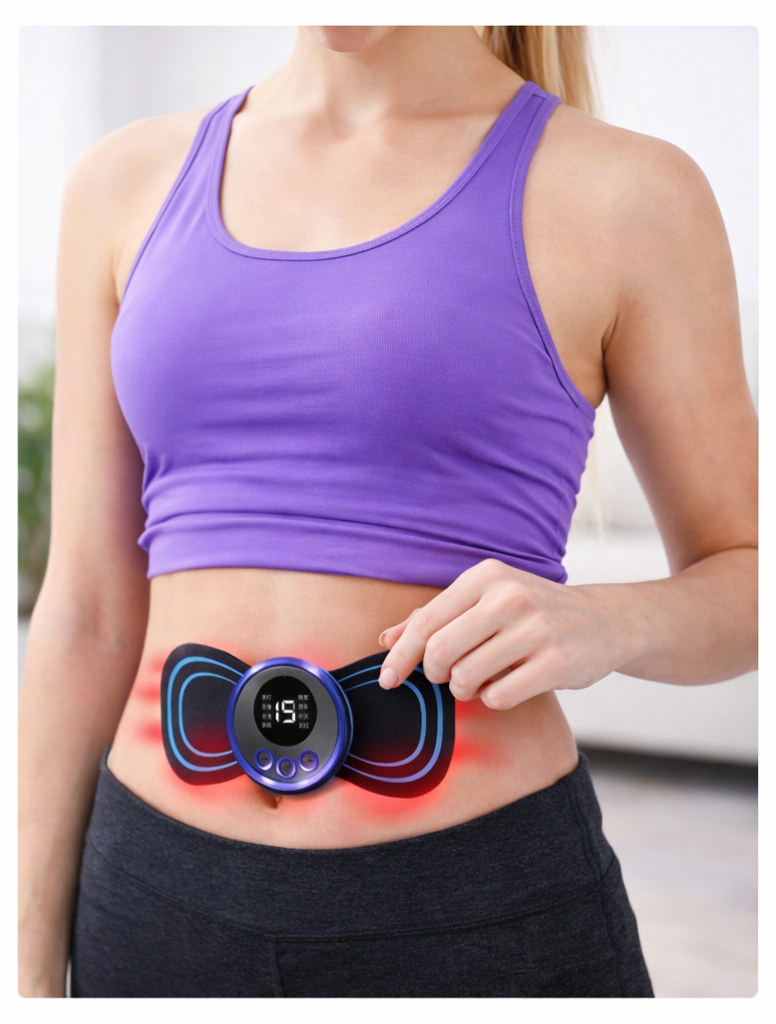 MiniParche Masajeador Eléctrico Portátil 2x1